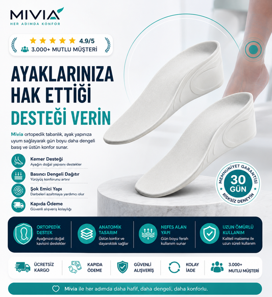 MİVİA™ Ortopedik Tabanlık